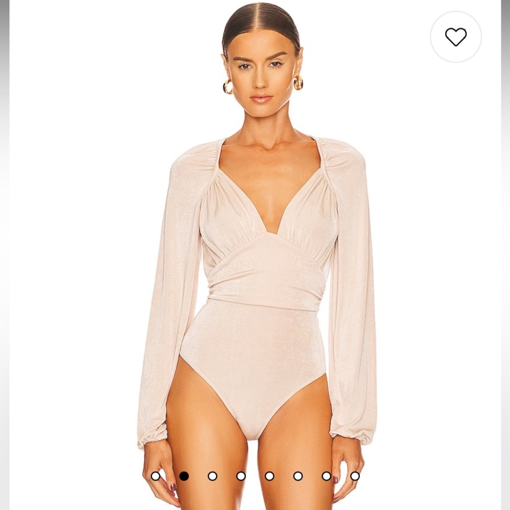 Free people in your arms blossom pearl bodysuit